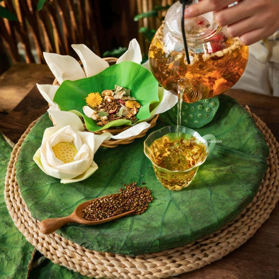 Lotus & Jasmine Herbal Tea for Deep Relaxation, Sleep and Detox | 10/20 Sachets