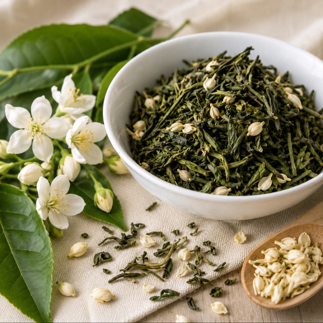 Premium Vietnamese Jasmine Green Tea 100g | Loose Leaf Tea