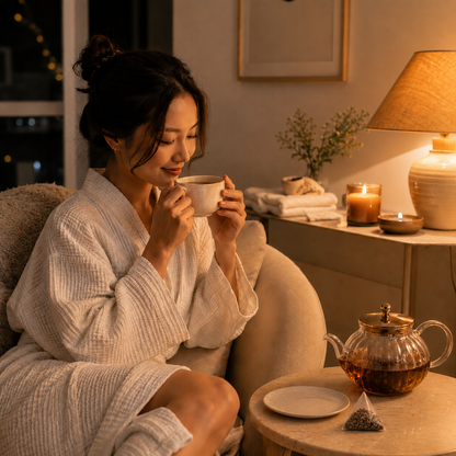 Sleep & Relax Herbal Tea 50g | Organic Fermented Tea for Calm, Relaxation & Restful Sleep