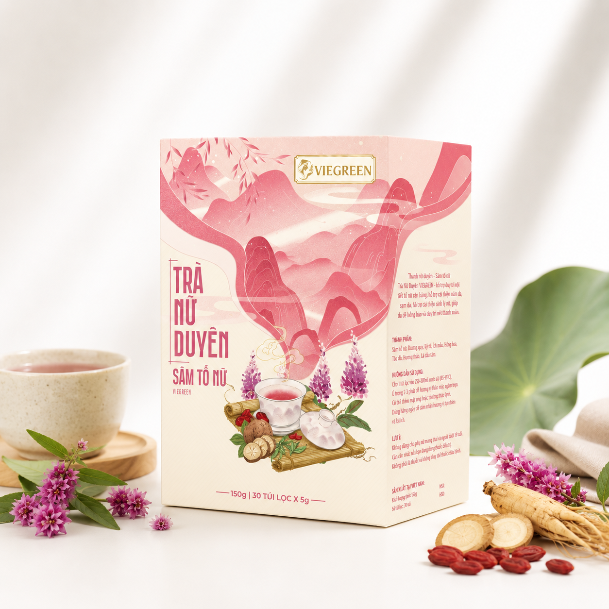 Women's Wellness Herbal Tea | Beauty Balance Blend | 150g